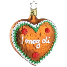 Inge-Glas® Christbaumschmuck BAYERISCHE FESTZEIT I mog di 9 CM