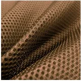 maDDma Stoff Meshgewebe Distanzgewebe 3D ab 1m Netzgewebe Mesh Rucksack unifarben, sand beige