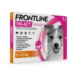 Frontline Tri-Act Spot-on Parasitenschutz für Hunde S / 5 – 10 kg 3 Pipetten