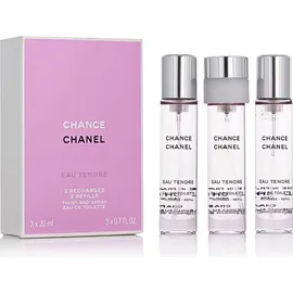 Chanel Chance Eau Tendre Eau de Toilette Nachfüllung 3 x 20 ml