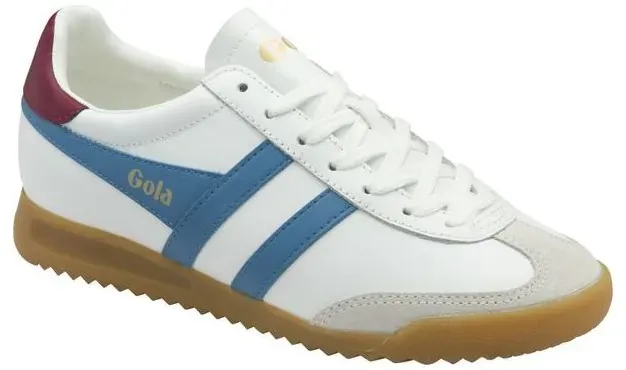 Gola Torpedo Leather Sneaker Women white/santorini/cerise (WI) 37