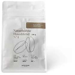 Natur Bohne Hausblend N° 1 – Eleganz trifft Tiefe Bio Espressobohnen