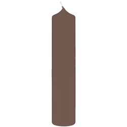 Kopschitz Kerzen 4 Altar Kerzen Mocca 30 x 4 cm im XXL Format