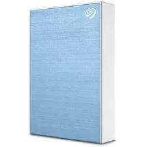 Seagate One Touch mit Passwort Festplatte, 2 TB HDD, 2,5 Zoll, extern, Hellblau