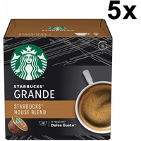Nescafé Dolce Gusto Starbucks House Blend Grande Kaffee Röstkaffee 5x12 Kapseln