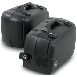 Hepco & Becker Koffer Satz, schwarz, HEPCO & BECKER Koffer "Junior" 40 l Inhalt