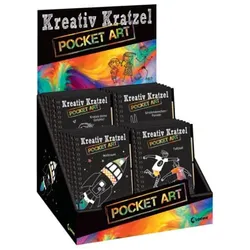 20 Stück LOEWE Kreativ-Kratzelbuch Pocket Art sort.  LOEWE