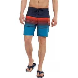 Strandshorts Salimu Boardshort Herren - orange mango|türkisblau|BLAU 30