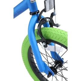 Bikestar Kinderfahrrad 16 Zoll RH 21 cm blau/grün