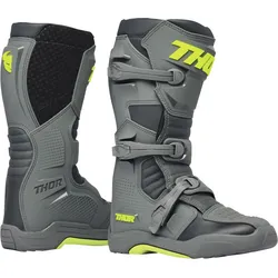 Thor Blitz XR, Stiefel - Grau/Dunkelgrau/Neon-Gelb - 15 US