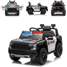Chipolino Elektro-Kinderauto Ford Police schwarz (12 V)