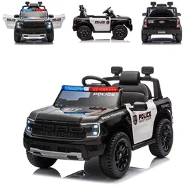 Chipolino Elektro-Kinderauto Ford Police schwarz (12 V)