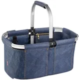 Tescoma 906161 Faltbarer Einkaufskorb SHOP!, Denim-Stil