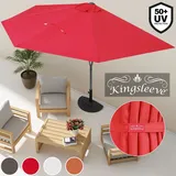Kingsleeve Sonnenschirm UV halbrund  23 x 27m beige