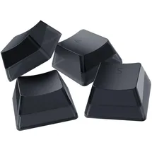 Razer Phantom Tastenkappen-Upgrade-Set - Fast unsichtbares Pudding-Design für durchscheinende RGB-Beleuchtung (128 Tasten, Tastenentferner, Stabilisatoren) US- & UK-Layout | Schwarz