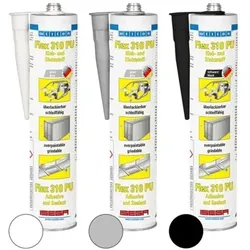 Flex 310 PU | dauerelastischer Kleb- und Dichtstoff auf Polyurethanbasis | 300 ml | grau