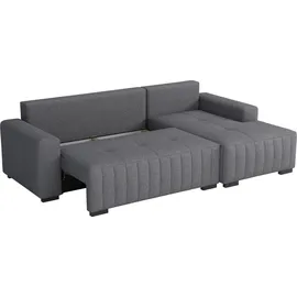 Mirjan24 Ecksofa mit Bettkasten und Schlaffunktion, L-Form Sofa (Farbe: Manila 14, Seite: Rechts)