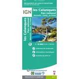 IGN Frankreich Les Calanques de Marseille à Cassis 1:15 000: