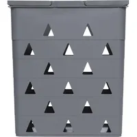 Ninka Wäschebehälter eins2laundry 35 Liter dunkelgrau