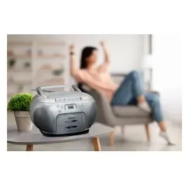 Lenco SCD-420 silber