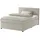 Möbel Kraft Boxspringbett 127 x 104 cm H3 Beige