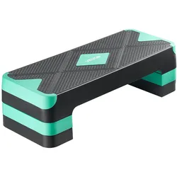 VEVOR Aerobic Steppbrett Stepper Step-Bench Verstellbare Stepper Grün 250kg