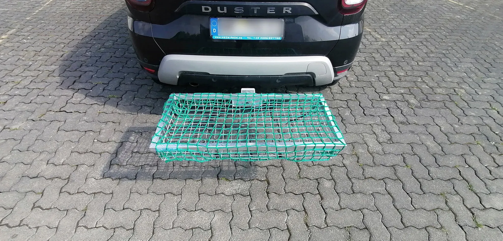 Heck-Pack Abdecknetz