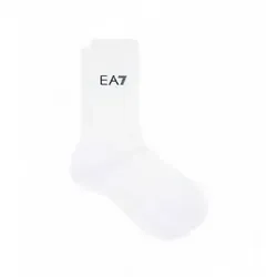 EA7 Unisex. 7X000324_AF18556 Socken Pro weiß (XXL), Heimtextilien, Baumwolle
