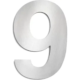 CMD Hausnummer Edelstahl Groß