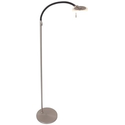 Steinhauer LED-Stehlampe Turound Light Color Alu, Eisen, Stahl & Metall Silber