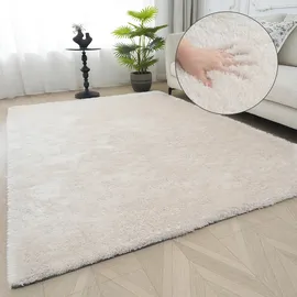 Bruno Banani Teppich BRUNO BANANI "Dana Teppich, besonders weich und kuschelig, Kundenliebling" Gr. 6, beige (natur), B:200cm H:30mm L:300cm, Kunstfaser, Teppiche, Teppich, uni, Mikrofaser Teppiche, Wohnzimmer, Schlafzimmer, Esszimmer, Topseller