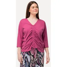Ulla Popken Shirt in fuchsia | Gr.: 50-52