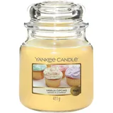 Yankee Candle Vanilla Cupcake mittelgroße Kerze 411 g