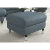 sit&more Stauraumhocker »Grenoble«, mit Stauraum und satinierten Füßen