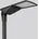 Mastan aufsatzleuchte LED 10 0 cm dimmbar 12000 lm anthrazit