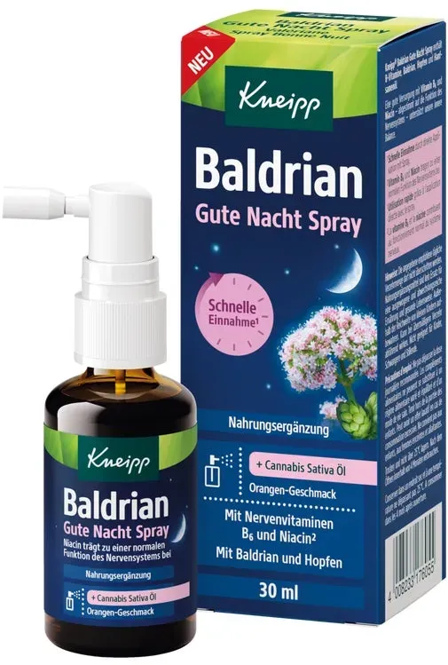 Preisvergleich Produktbild Kneipp Baldrian Gute Nacht Spray 30 ml