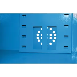 Güde Geräteschrank Stahl 92x38x200 cm grau matt