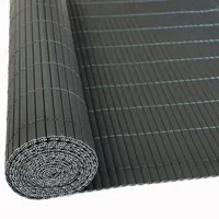 Estexo Sichtschutzmatte 1,60 x 300 cm Grau PVC