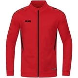 Polyesterjacke rot/schwarz 4XL