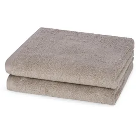 Ross Doubleface - Uni-Farbfond Kinderhandtuch 50 x 100 cm beige