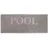 ZOLLNER Alicante Saunatuch 80 x 200 cm stone