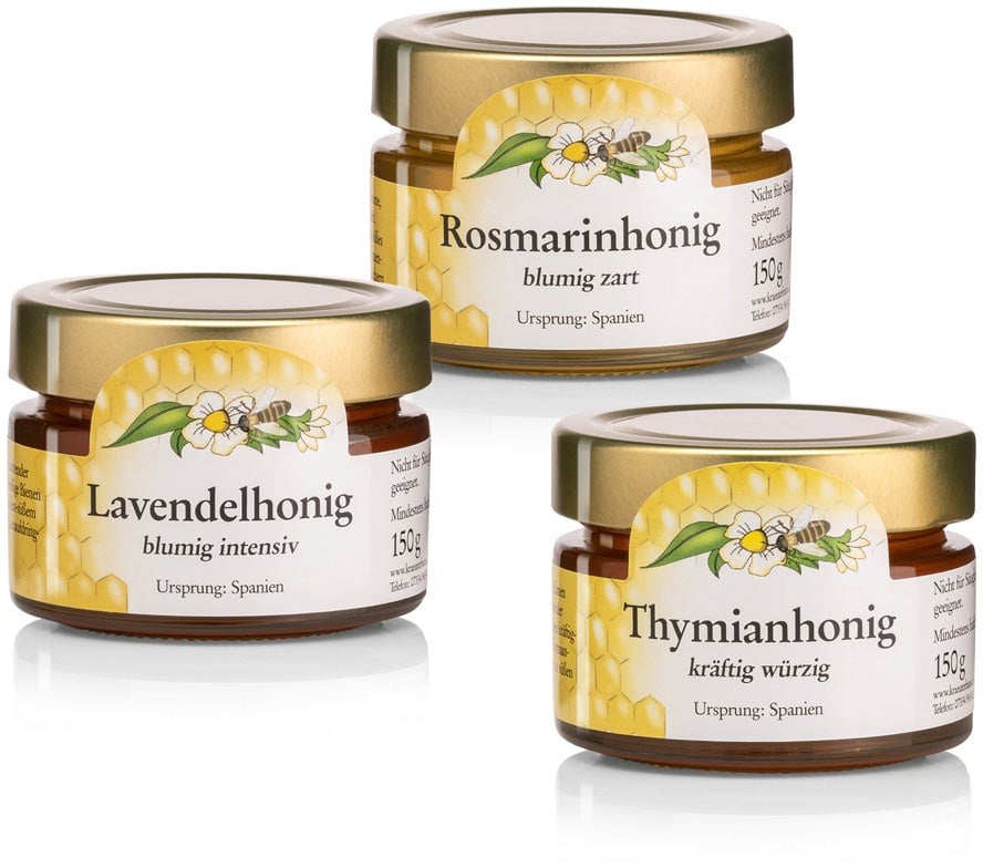 Mediterranean Honey Set - 450 g