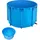 Vevor Fischteich aus Pvc, Fischtank mit 1700 L Fassungsvermögen, faltbares Koi-aquarium, rundes Fischbecken mit stabilem Rahmen & Ablassventil, f...