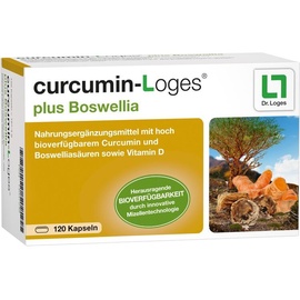 Dr. Loges Curcumin-Loges plus Boswellia Kapseln 120 St.