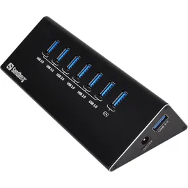 Sandberg USB 3.0 Hub 7 ports - Hub - 7 x SuperSpeed USB 3.0