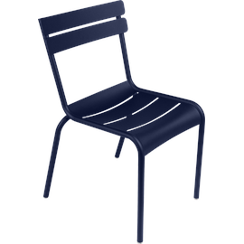 Fermob LUXEMBOURG Stuhl aus Aluminium Abyssblau