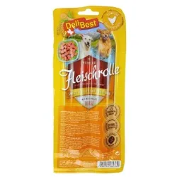 DeliBest Fleischrolle 6x400g Hähnchen mit Hirse