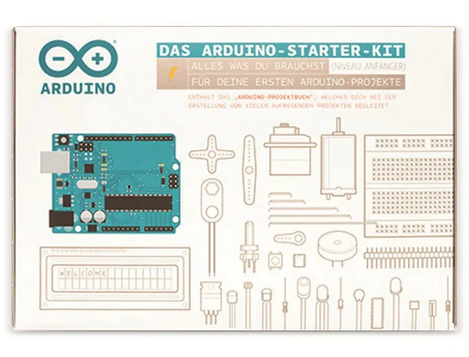 Arduino ARDUINO ®, Set Starter Kit German / Deutsch Mini-PC