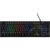 Surefire Gaming KingPin X2 Kabelgebunden, USB Gaming-Tastatur Französisch, AZERTY Schwarz