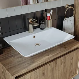 roomartstore.de Atlantic Hochschrank 115 cm Weiß